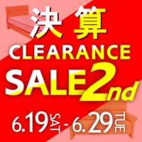 決算CLEARANCE SALE 第2弾【6月19日～6月29日】【終了しました】